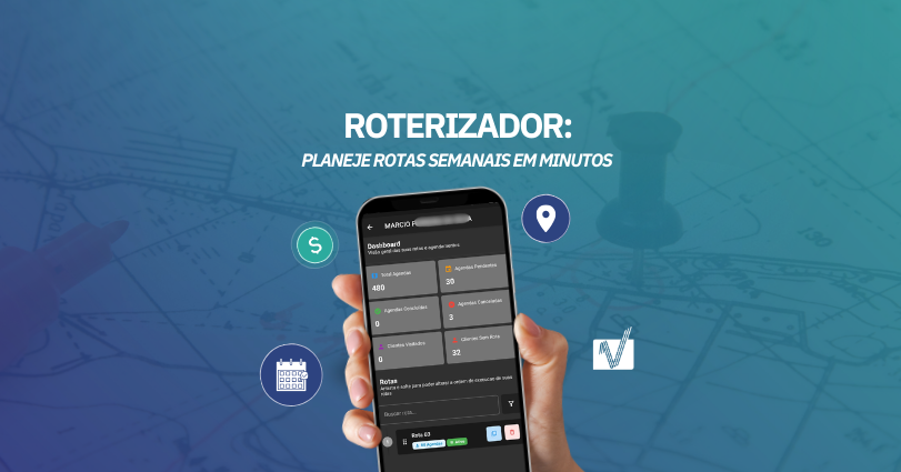 Roteiro para RCA com Roterizador: planeje rotas semanais em minutos