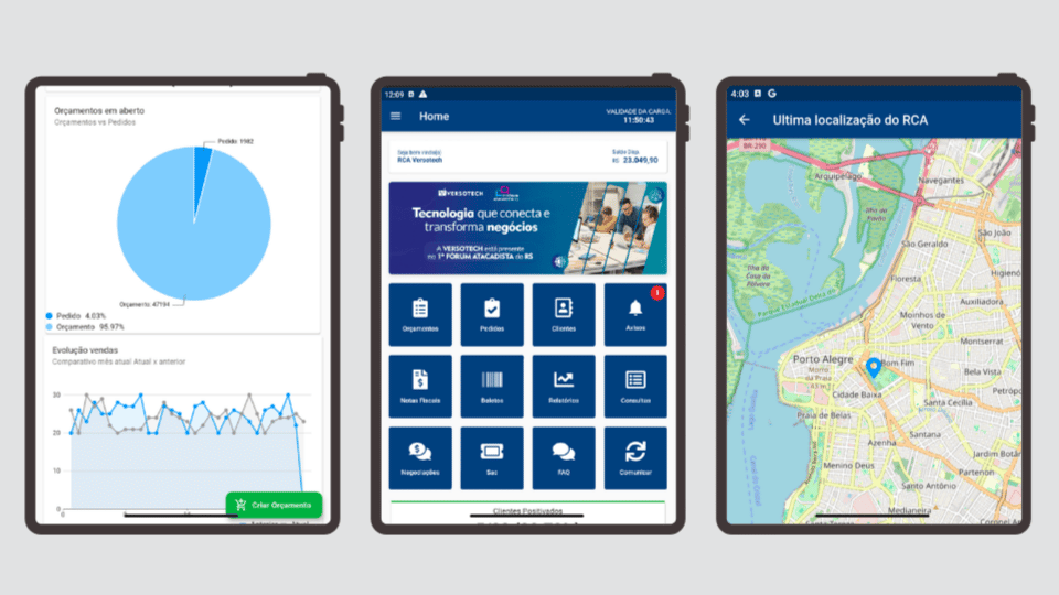 Screenshot VersoVendas